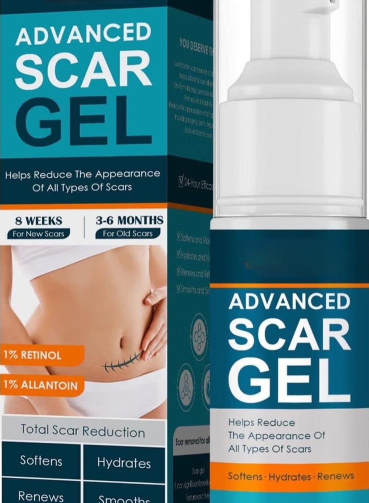 Advance Scar gel  Pack Of 2