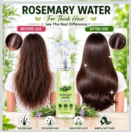 Rosemary Water Hair Spray pack of 2