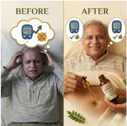 Nabhi Oil Blood Sugar Support Herbal Navel Care Oil 50ml Each Pack Of 2