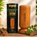 Madhufit® FSSAI Lab Certified Vijaysar wood Sugar Control Glass – Manages Sugar levels Naturally