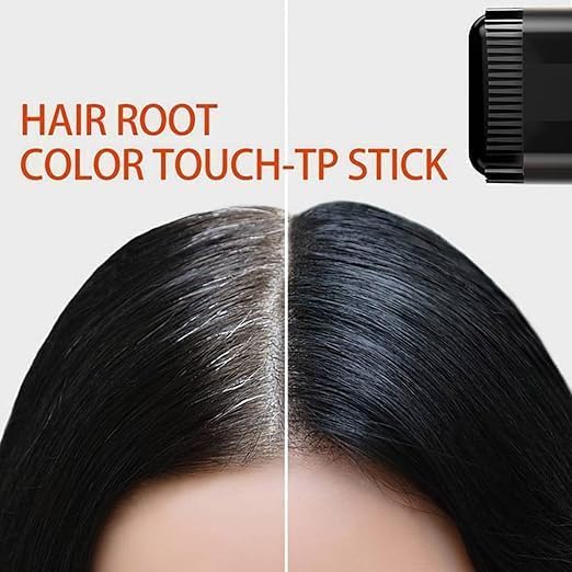 New 2 in 1 Hair Stick Hair Dye Stick Comb (Black, 20 gm)
